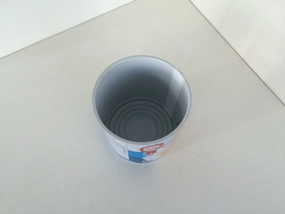 Round Food Storage Can Empty Tuna Fish Tin Can for Food Packing