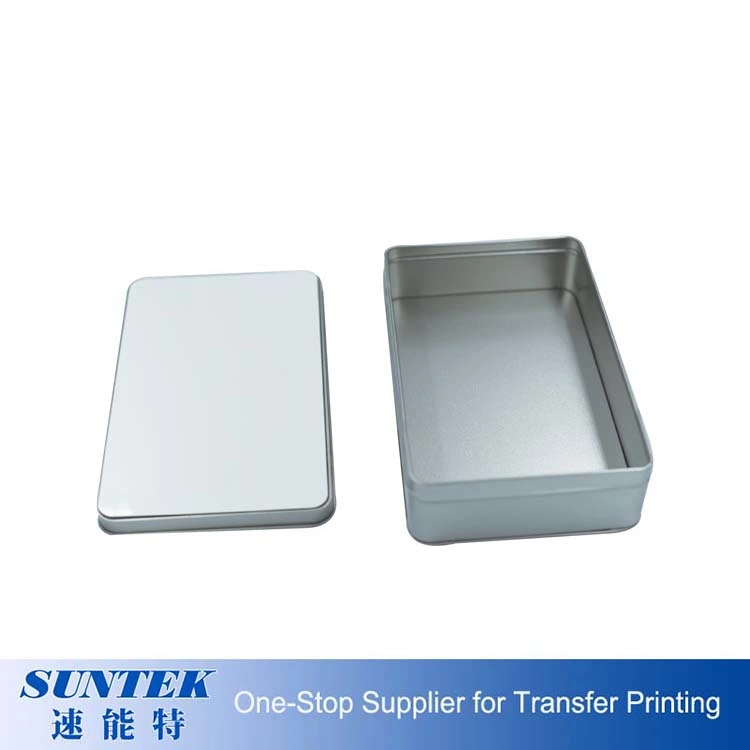 Good Quality Heat Transfer Custom Tin Box Square Shape
