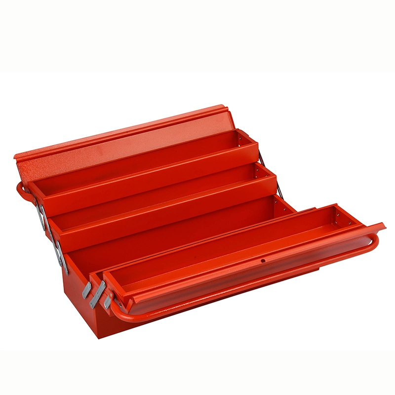 5 Layers Foldable Large Space Metal Toolbox