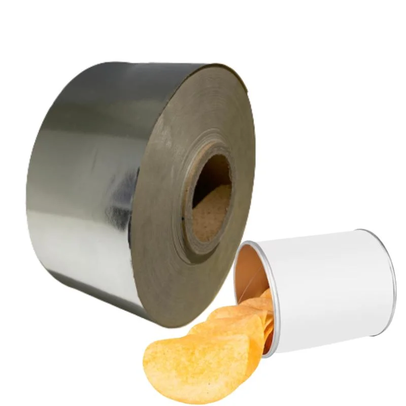 Ice Cream Butter Chips Paper Tube Cans Packaging Film Roll