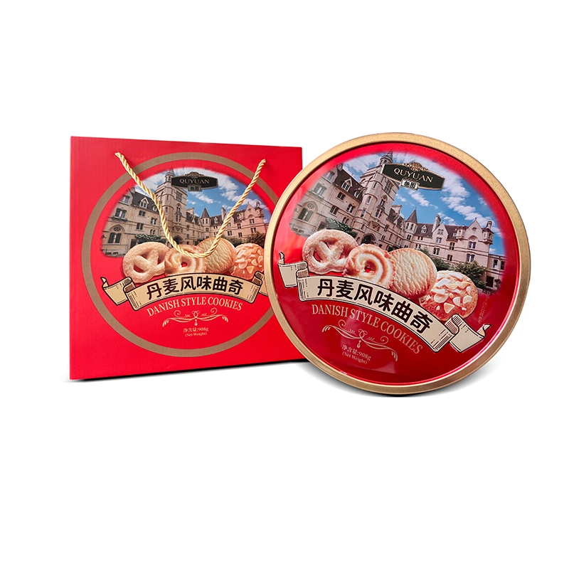 Quyuan Butter Cookies Halal Food Snack Biscuit Factory OEM