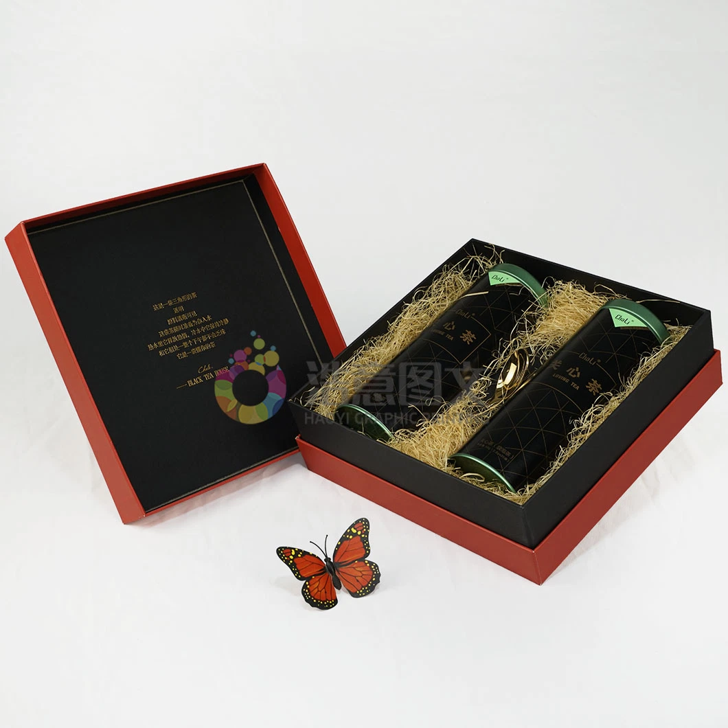 China Wholesale Sealed Tea Tin/Tea Gift Box Custom Packaging