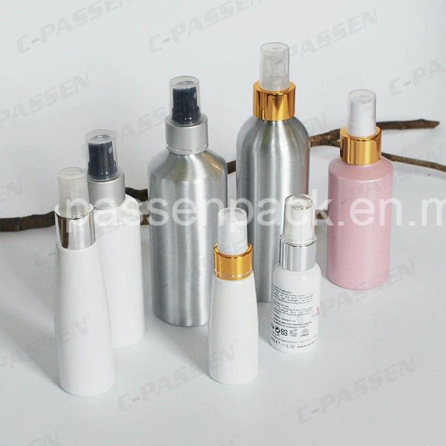 Glass and Aluminum Dropper Bottle for Cosmetic Oil Packaging (PPC-ACB-023)