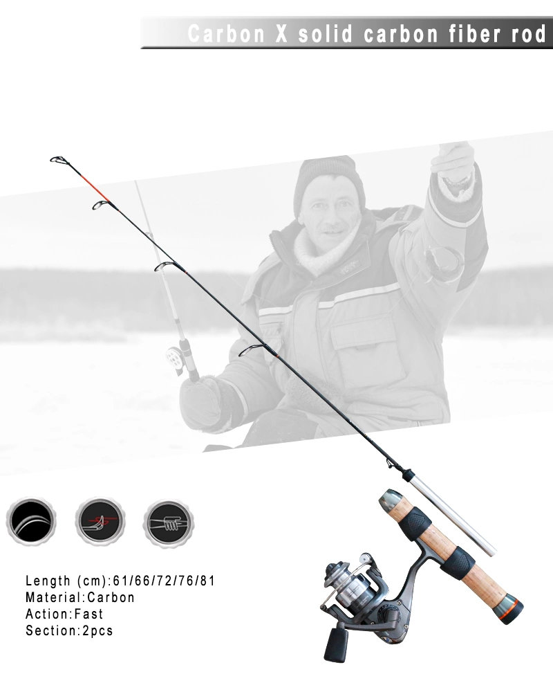 High Quality Ice Fishing Rod and Reel Fishing Combo