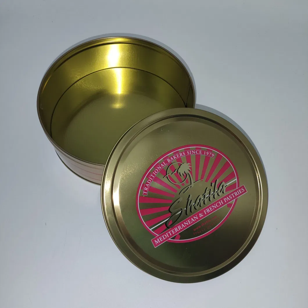 Hot Sale Car Shape for Gift Packaging Round Metal Tin Toy Food Empty Metal Storage Box