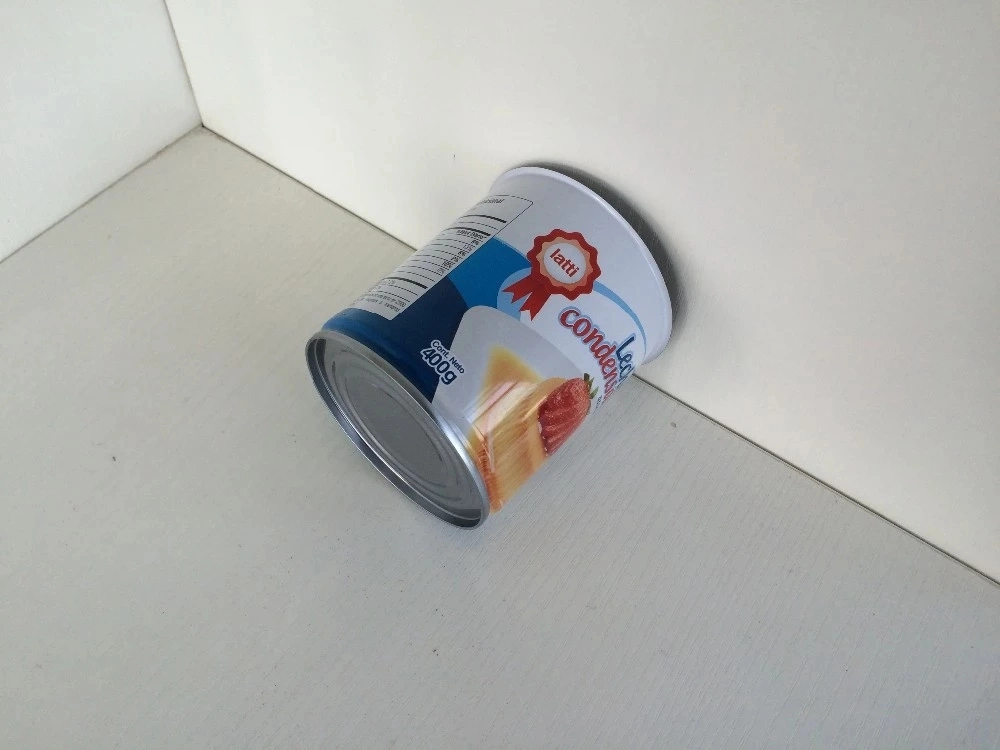 Round Food Storage Can Empty Tuna Fish Tin Can for Food Packing