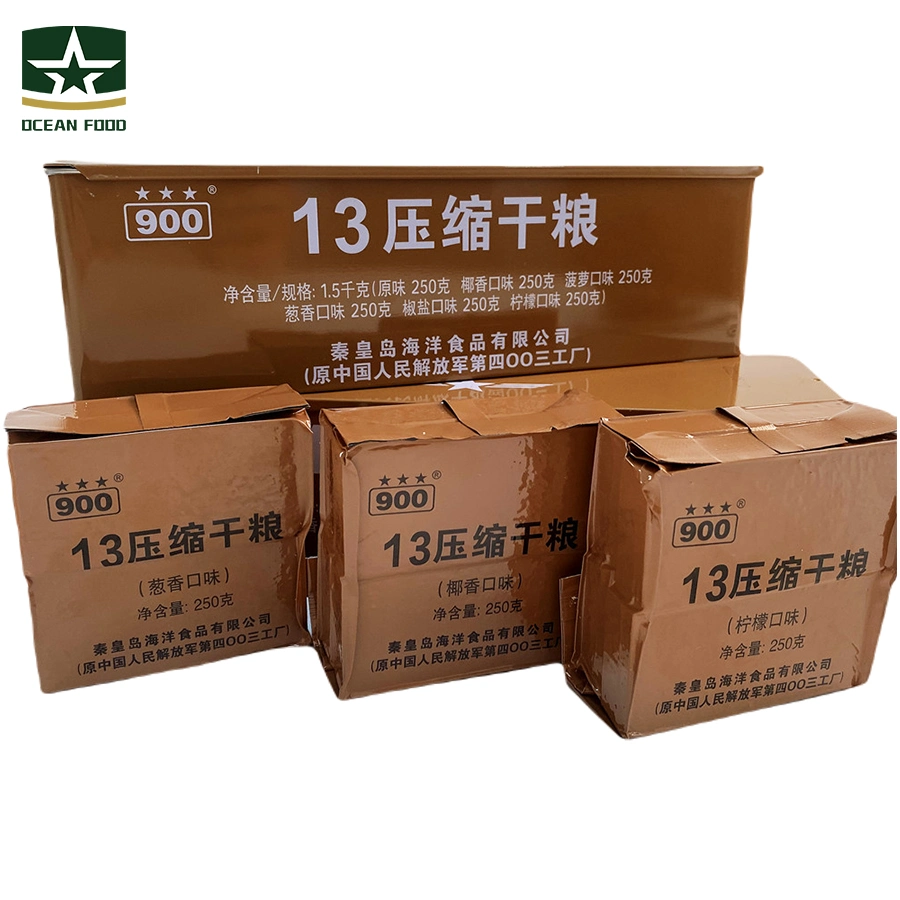 Breakfast Meal Replacement Factory Supply 250g*6package Mixed Flavor Compressed Biscuits