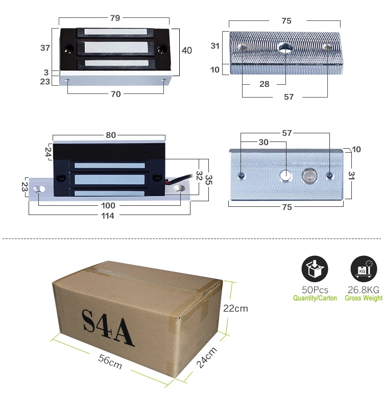 Mini Small Electronic Magnetic Em Lock