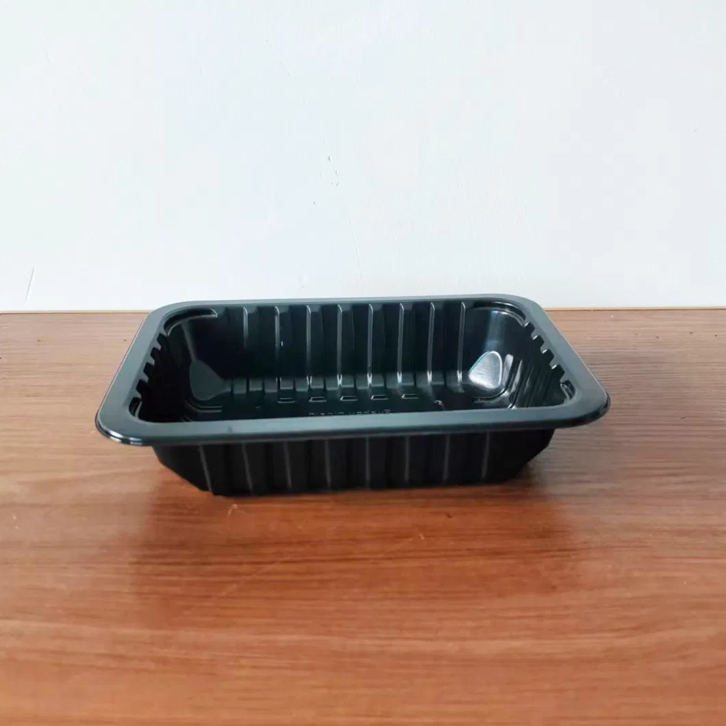 Custom Plastic Products Packing Boxes Environmentally Friendly Disposable Takeout Box