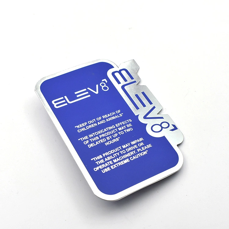 Transparent Clamshell Blister Pack with Custom Printing Cardboard for Vape Atomizer Prerolls