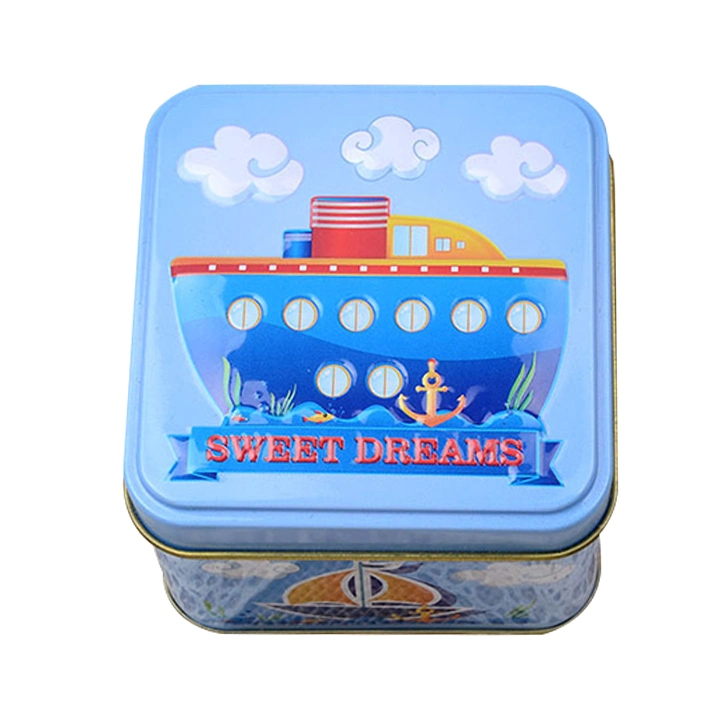 Multi-Purpose Tin Box Tea Tinplate Box Custom Metal Packaging