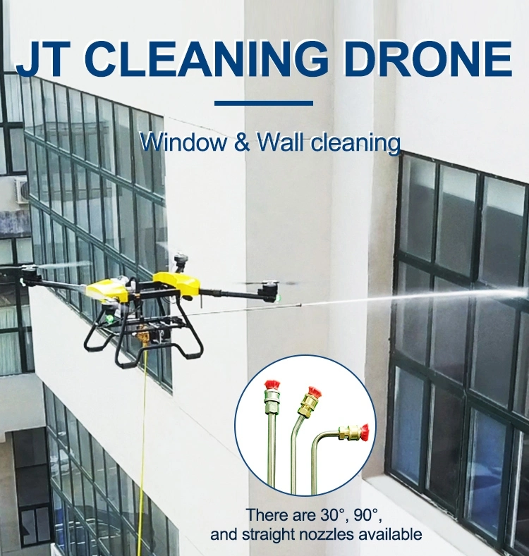 Safe, Efficient and Cost-Effective Cleaning Drone, Suitable for Cleaning Large-Area Photovoltaic Solar Panels, and Can Realize Autonomous Operations