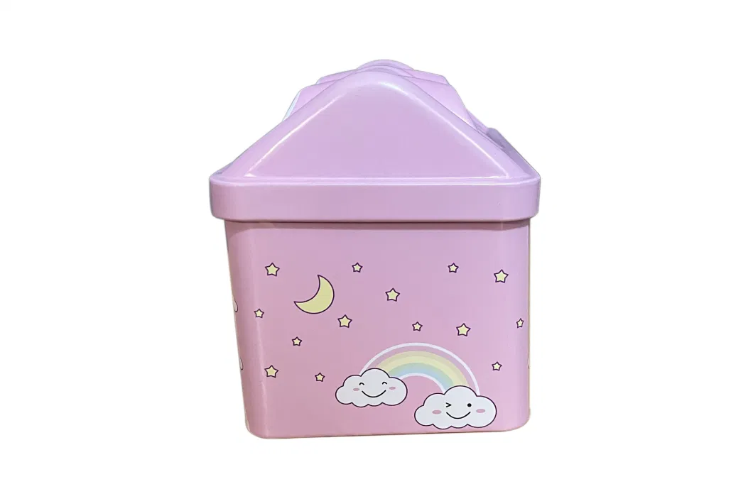 New Design Saving Money Tin Box Kids Coin Bank Tin Box