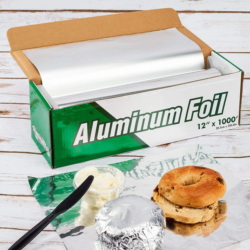 8011 Aluminum Foil Manufacturer Wholesale Food Packaging Paper Tin