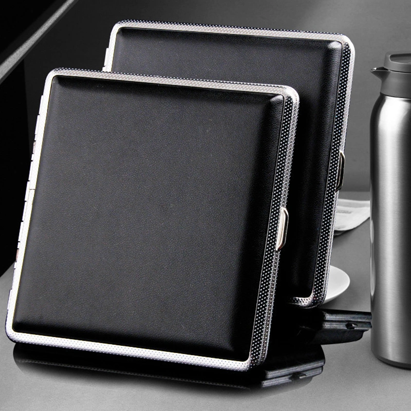 W6113 Boxe for Cigarettes Tin Custom Metal Small Blank Aluminum Cigarette Case