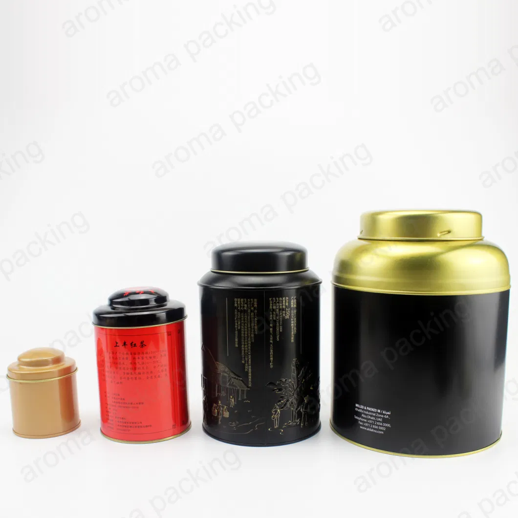 Wholesale Home Goods Large Metal Tin Cans for Tea Storage