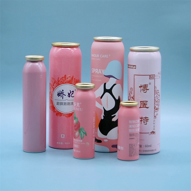 2023 Wholesale Small Aerosol Spray Aluminum Cans Packaging for Medicine