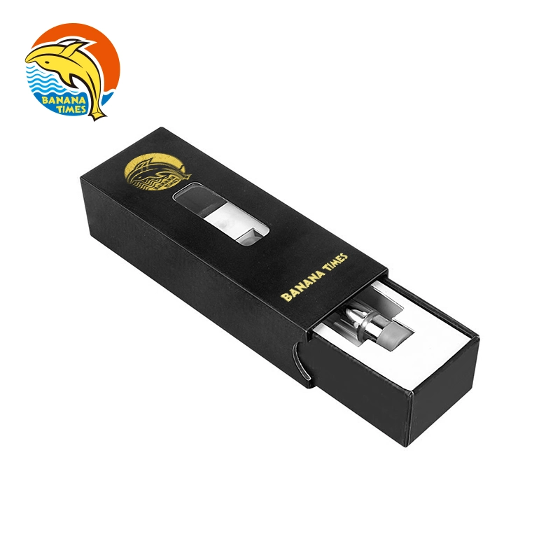 EU One-Stop Custom Child Resistant Vape Cartridge Matte Paper Drawer Box Packaging