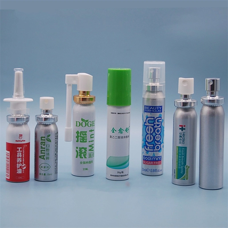 2023 Wholesale Small Aerosol Spray Aluminum Cans Packaging for Medicine