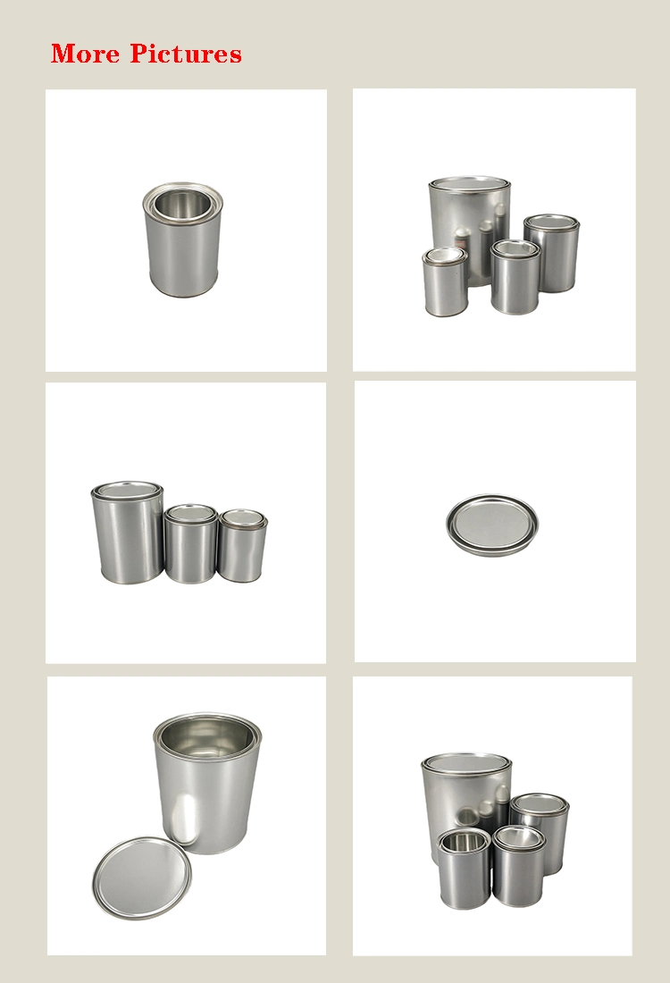 Directly Factory 250ml Small Metal Paint Tin Can