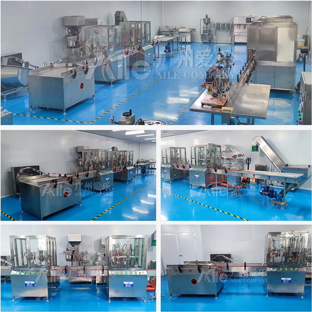 Good Quality Automatic Sunscreen Spray Packaging Machine Air Freshener Aerosol Spray Cans Cosmetic Production Line