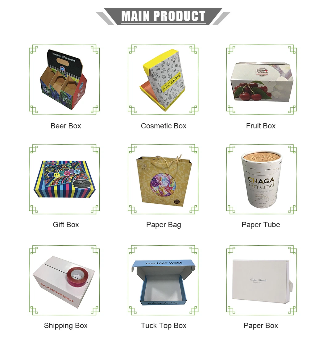 Biodegradable Paper Material Packaging Manufacturer Paper Box