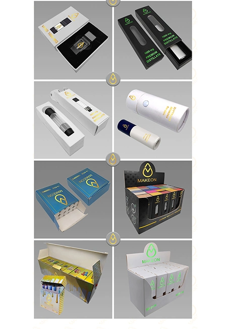 Makeon Magnetic Pods Custom Logo Color 1.0ml Vfire Childproof Lock Vpod for Battery Pen OEM Pod Packaging