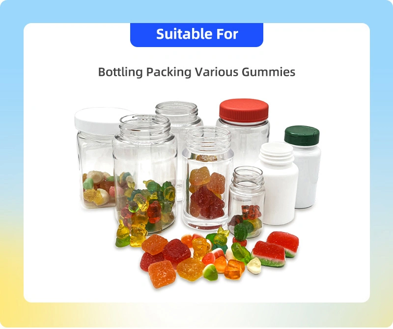 Automatic Electronic Bottle Candy Soft Sweets Counter Gummy Filling Counting Machine