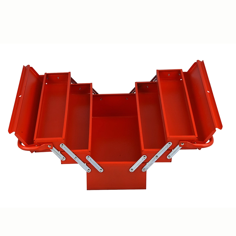 5 Layers Foldable Large Space Metal Toolbox