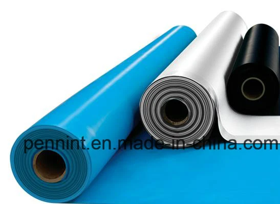 PVC Pond Liner Swimming Pool Liner Waterproof Membrane Blue Mosaic