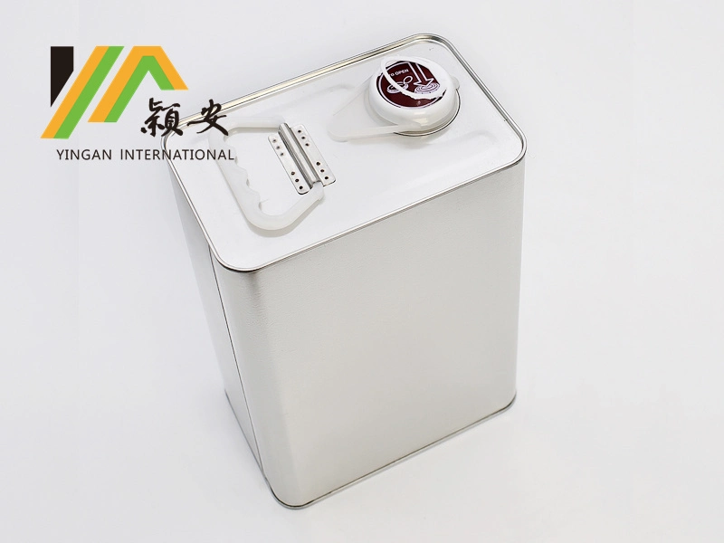 Square Tinplate Can Tin Oil Can Factory Customizable Tin Cans