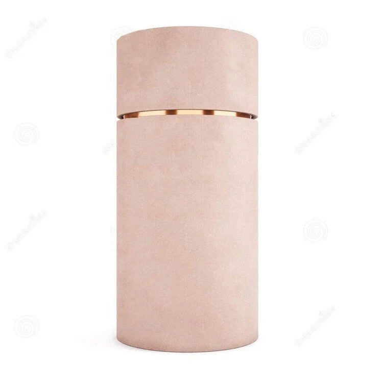 Custom Aluminium Foil Round Cylinder Paper Tube Kraft Cardboard Cans Candy /Tea Packaging