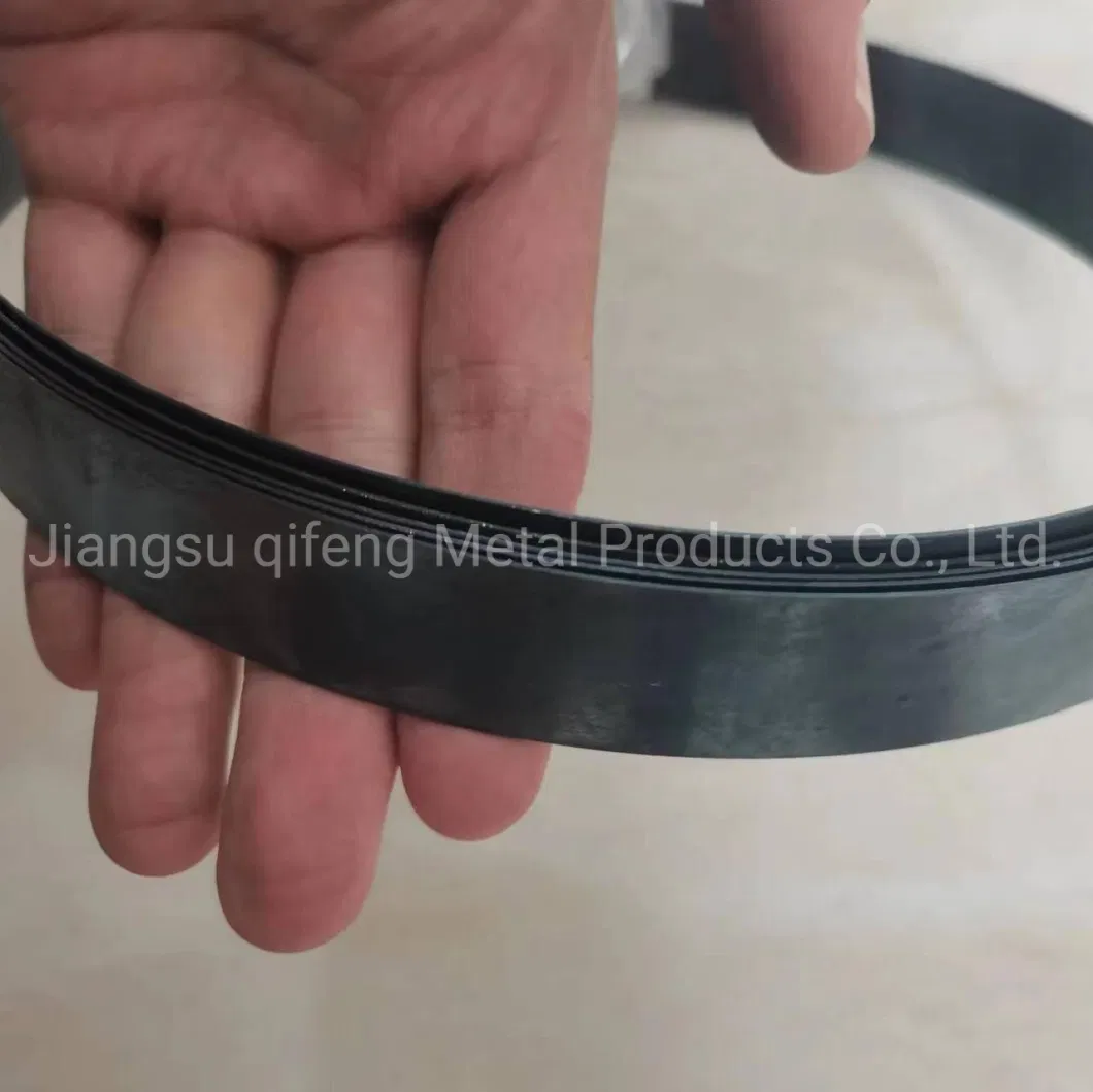 16mm 19mm 32mm Black Metal Package Steel Packing Strapping Band Metal Straps for Packaging Wax Strap Tape Rolls