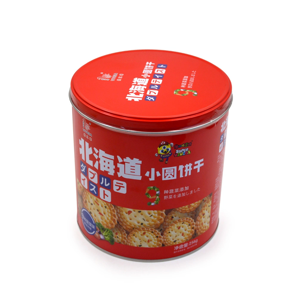 Japanese Seasalt Mini Round Biscuit in Can