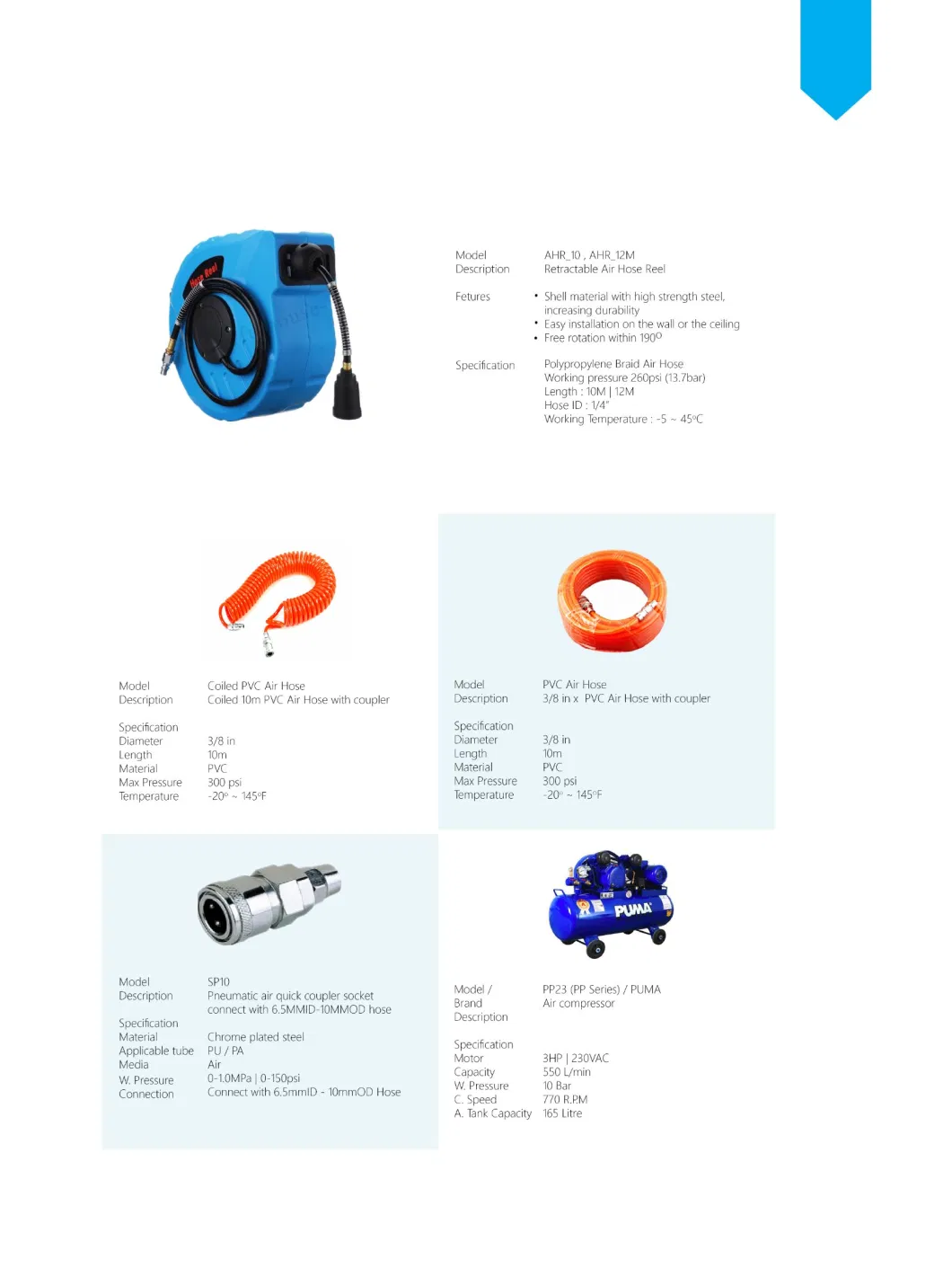 Factory Directly Container Void Filling Packaging Metal Inflator Gun for Dunnage Bag