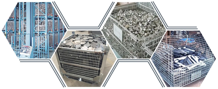 Made in China Zinc Wire Cages Metal Pallet Cage Wire Mesh Container for Storage