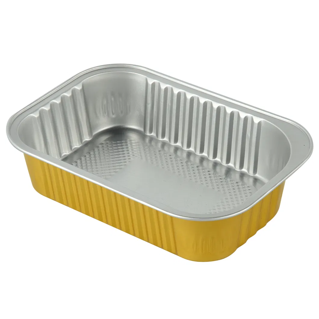 Disposable Tin Foil Lunch Food Container