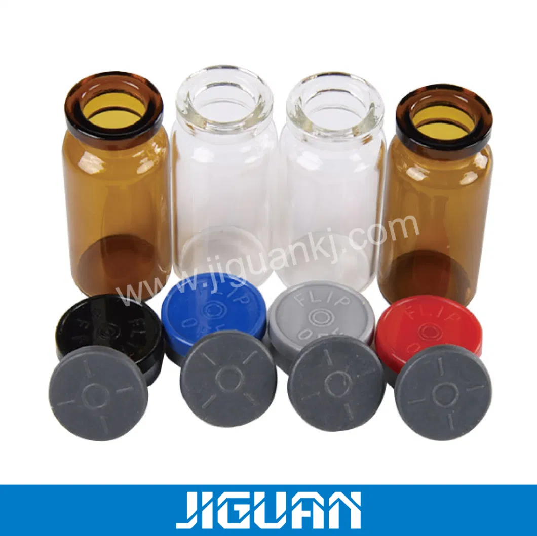 Penicillin Glass Vial Butyl with Rubber Stopper