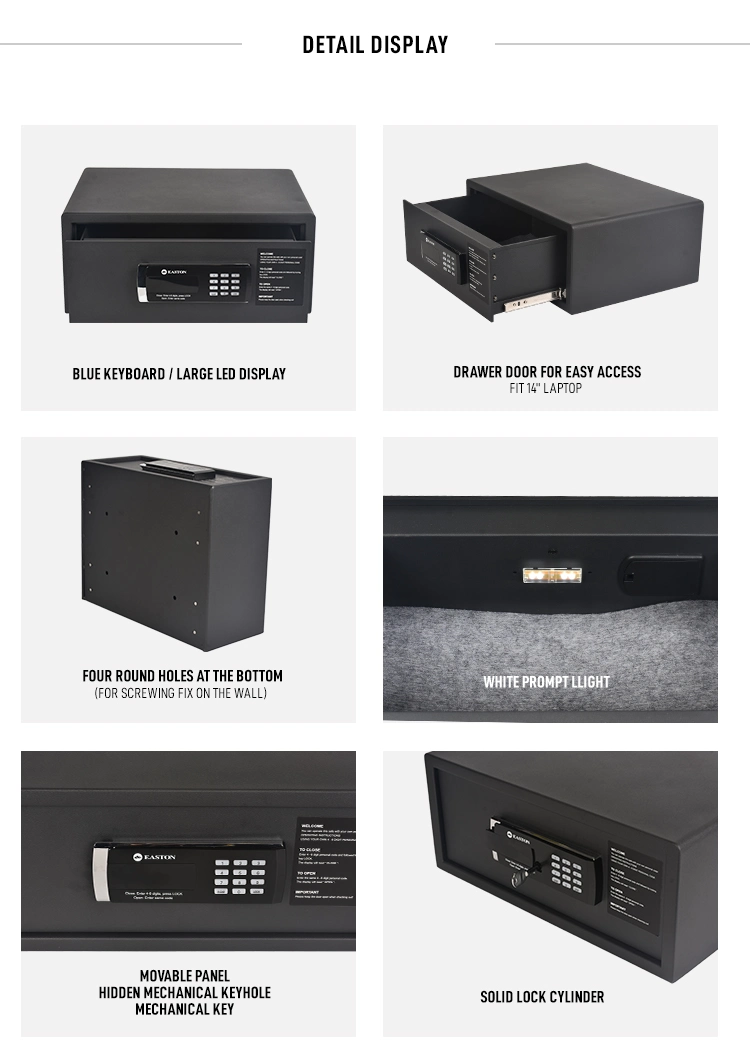 Hotel Cash Money Storage Metal Digital Small Safe Box