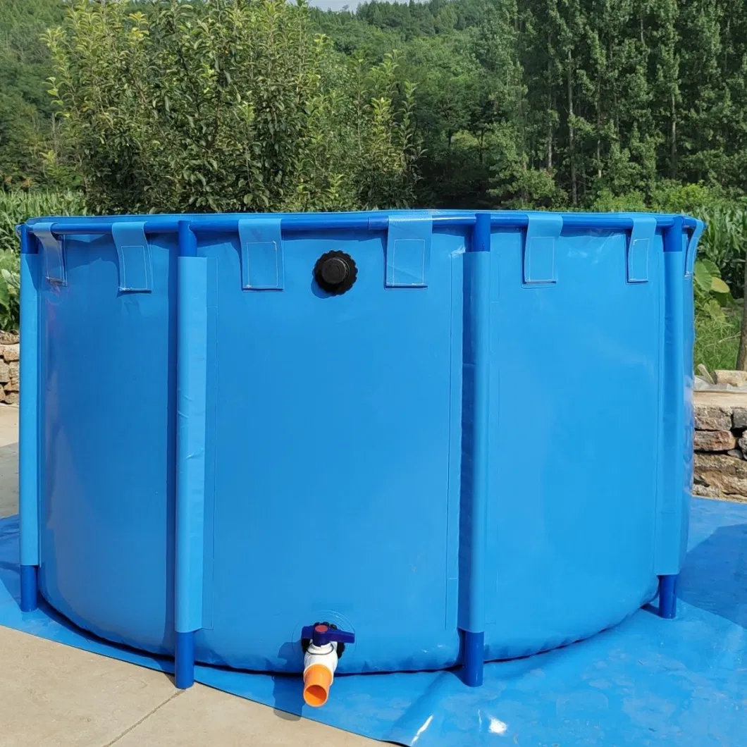 Fish Farming Equipment Aquaculture System Biofloc Fish Farming Tank Round Pond Tarpaulin