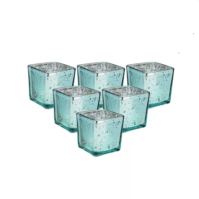 Wholesale Frosted Glass Candle Holder, Decorative Votive Candle Jar, Tea Light Candle Jar, Frost Glass Candle Jars with Wood Lid &amp; Metal Lid