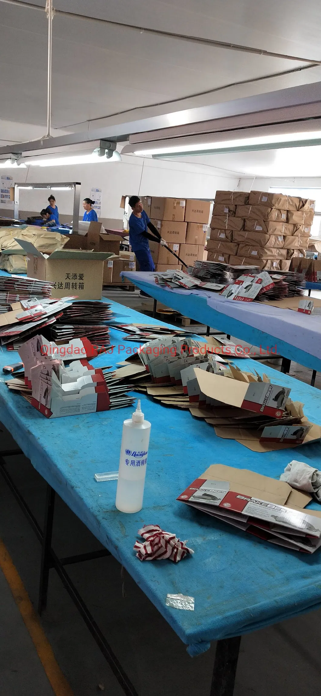 Printed Corrugated Paper Carton Box Fruit Vegetable Packing with Handle