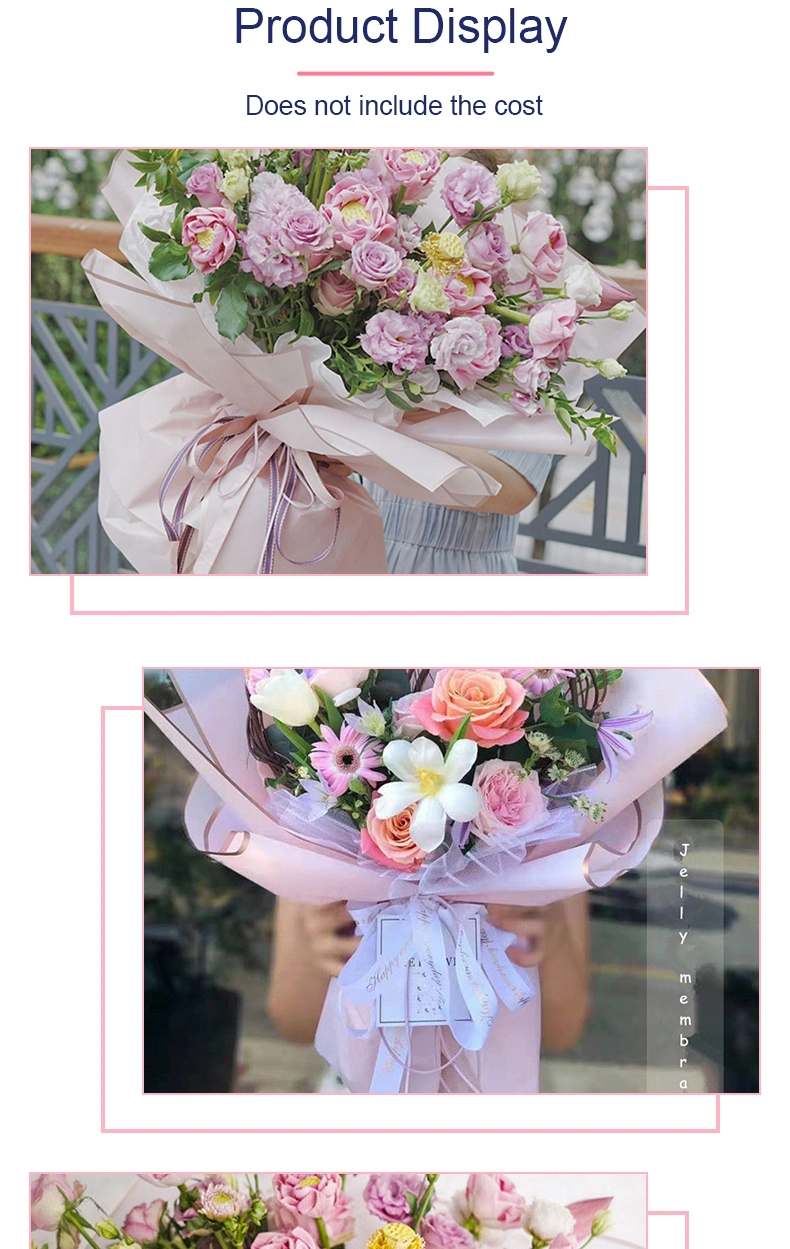 58*58cm Florist Packaging Waterproof Flower Wrapping Paper