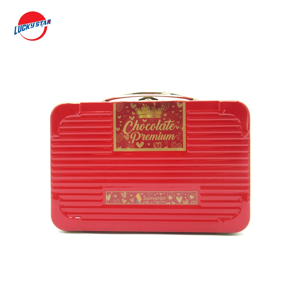 Eco-Friendly Packaging Material Custmozied Shape Metal Gift Box Tin Box