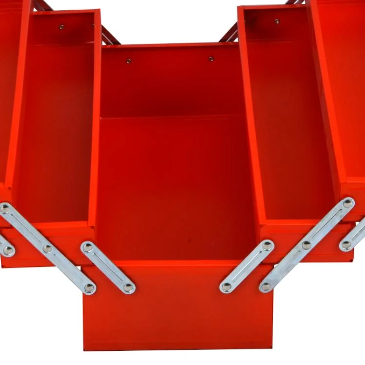 5 Layers Foldable Large Space Metal Toolbox