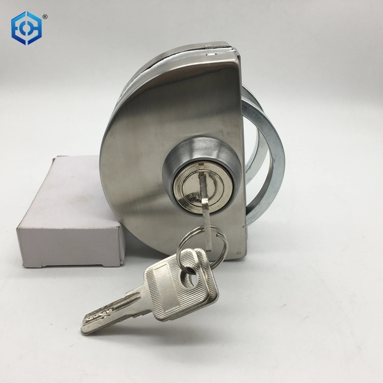 Stainless Steel Cylinder Fitting Center Door Lock Sliding Glass Door Lock