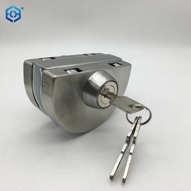 Stainless Steel Cylinder Fitting Center Door Lock Sliding Glass Door Lock