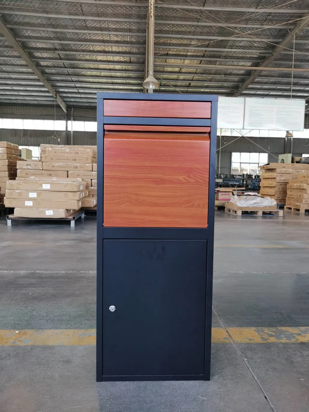 Metal Outdoor Parcel Delivery Box Large Parcel Drop Box