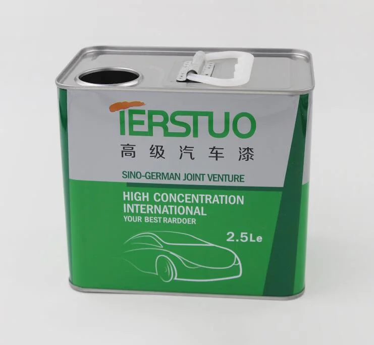 Rectangular Cooking Oil Packaging Printed Can Tin Box