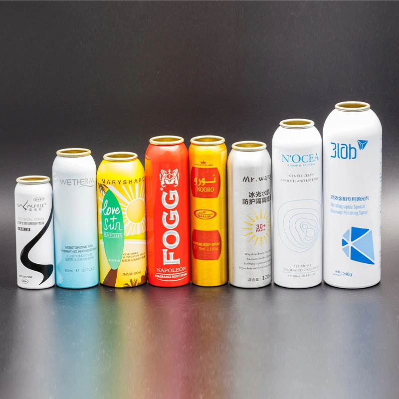 Factory Direct Sale Small Empty Aluminum Aerosol Can Wholesale